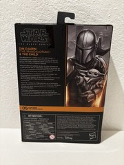 Star Wars Black Series The Mandalorian Din Djarin and The Child (Grogu) LOT D