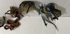 3 McFarlane Dragons Conan Fire Komodo Clan + Plastoy Medieval Battlefield Lot 4