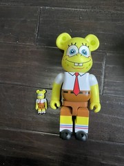 Bearbrick Spongebob 100% and 400% set