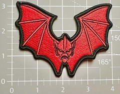 MASTERS OF THE UNIVERSE hordak EVIL HORDE BAT logo figure patch action SHE-RA