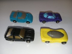 Transformers G1 Micromaster Decepticon Sports Car Patrol lot (1989)