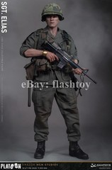 Presale DAMTOYS DMS047 1/6 Platoon Sergeant Elias 12″ Male Action Figure Model