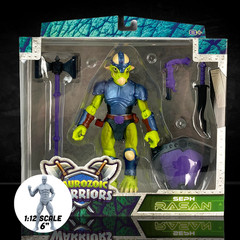 Saurozoic Warriors Dinosaur “Highland Tribe” Action Figure 1:12 Scale 6″ BUNDLE