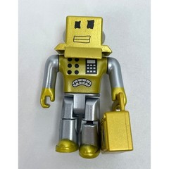 Roblox Gold Classic Icons Action Figures Set 4 Builderman Robot Dominus Dude