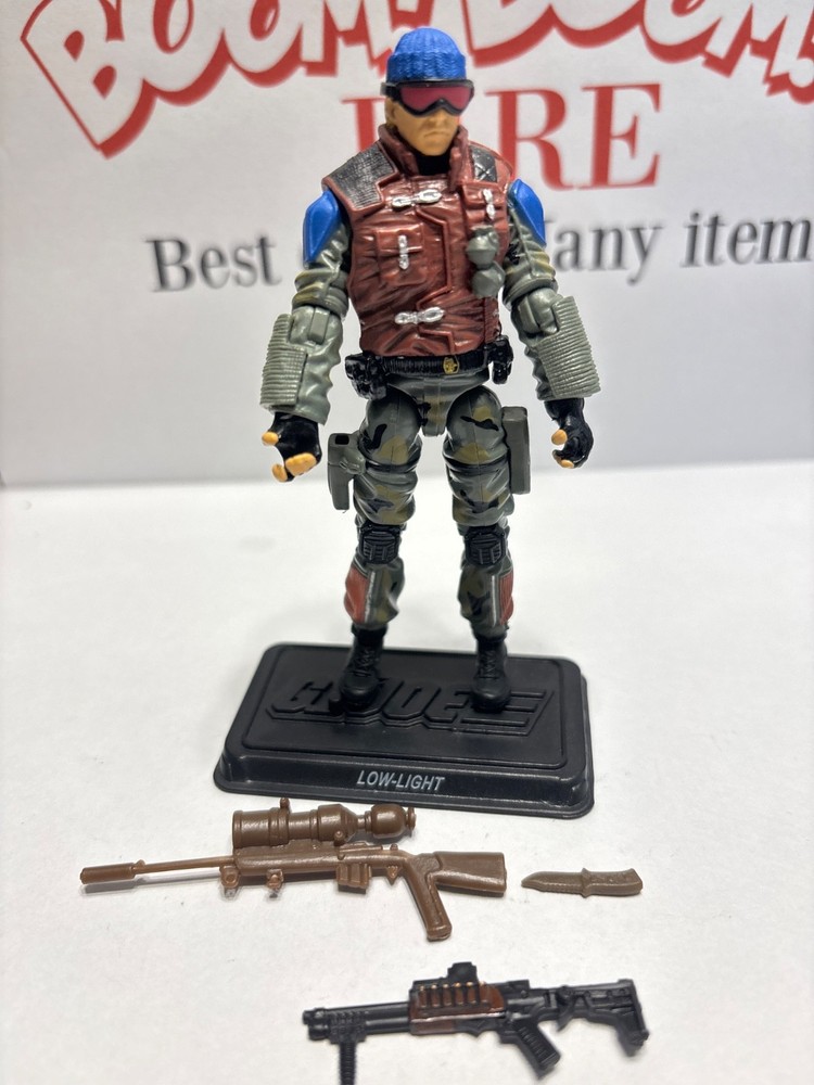 GI Joe Low light v9 2011. 30th Anniversary Slaughters Marauders .In Great shape.