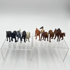 Safari Ltd. Horse Breeds Figurines Lot of 11 Miniature Horses Animal Toys 2″