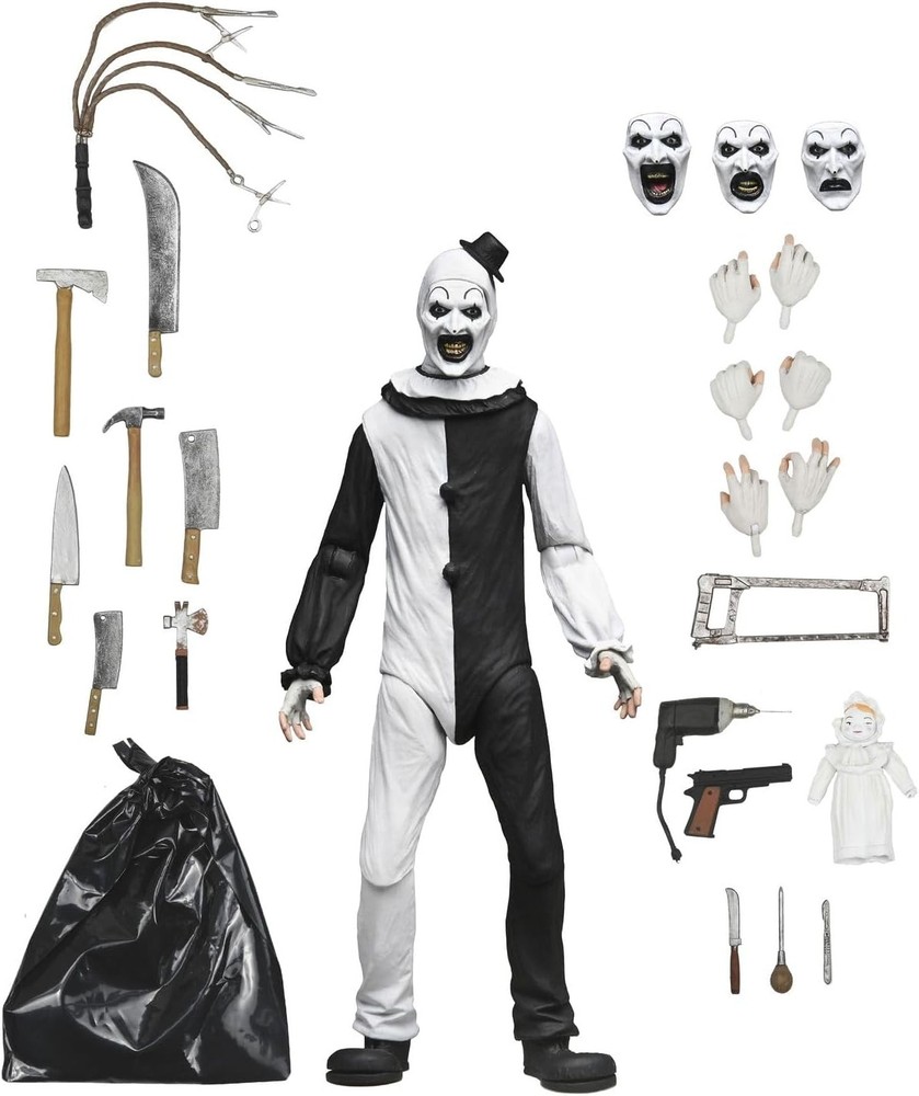 Terrifier Art The Clown Ultimate Action Figure NECA 52516