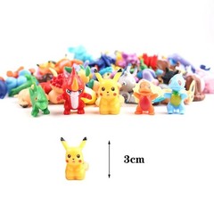 NEW 144 Pokemon Mini Figure Toys Pikachu Action Figures | Kids Gift |Party Favor