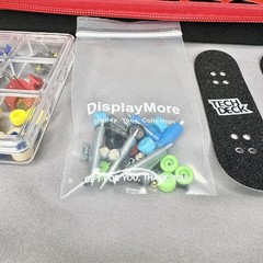 Tech Deck Bundle Carrying Case Fingertip Skateboards Parts Build Create Travel