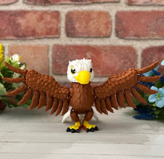 3D Printed Bald Eagle (Toonz Factory)