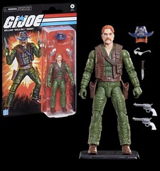 GI Joe Classified Series Retro Cardback Wild Bill Hardy 6in Figure New Hasbro