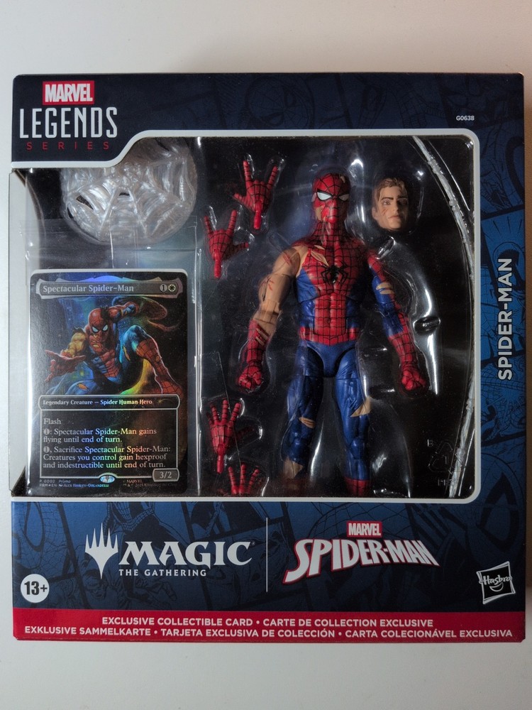 Hasbro Marvel Legends Magic: The Gathering Spider-Man Action Figure New Sealed