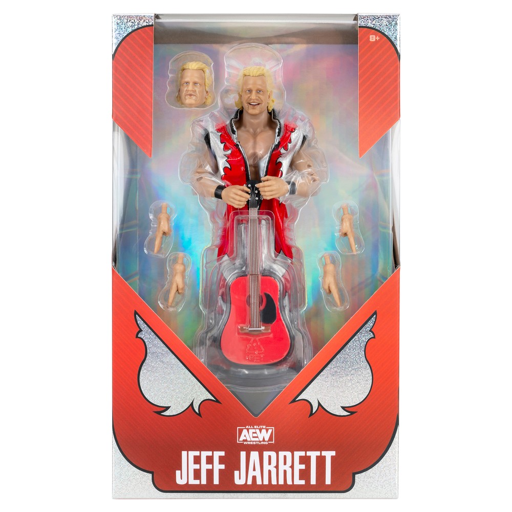 Jeff Jarrett (Double J) – AEW Ringside Exclusive Toy Wrestling Figure