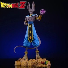 Dragon Ball Beerus Figure God of Destruction PVC Collectible Statue Gift 30cm