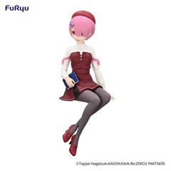 FuRyu Re:Zero Rem & Ram Book Girl Noodle Stopper Figure Set US SELLER