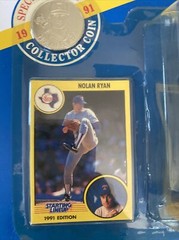 NOLAN RYAN SPECIAL EDITION 1991 STARTING LINEUP COLLECTOR’S COIN/FIGURE/CARD