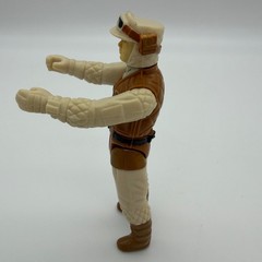 Vintage 1980 Kenner Star Wars Rebel Soldier Hoth Figure Black Rifle Included