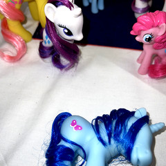 Vtg My Little Pony Toy Lot 16 Figures Various Sizes Hasbro Mixed G3 G4 Ponies