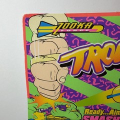 Vintage Trendmasters Zooka Force Trolls Red Troll Figure Purple Hair 90s Rare