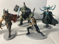 Disney Store Marvel Thor Ragnarok Figurine Play Set of 6 Action Figures Toys