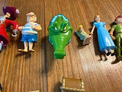 Disney Parks Exclusive Peter Pans, Wendy, Smee, Captain Hook, Alligator Figures