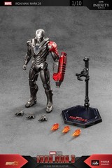zd toys IRON MAN MARK 29 FIDDLER 1/10 action figure iron man 3 MARVEL shipAugust