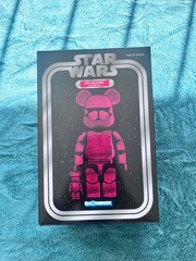 Star Wars: Be@rbrick Sith Trooper Chrome Ver. 100％ & 400 (New – Please Read)