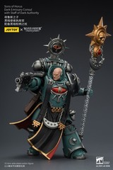JOYTOY Warhammer 40K 1/18 Sons of Horus Dark Emissary Consul with Staff of Dark