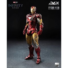 Threezero Marvel Infinity Saga Iron Man Mark 6 Battle Damaged DLX Action Figure