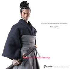 Miyamoto Musashi Hair Head＆Clothing Sets 1/6 Figure DOLLSFIGURE CC207