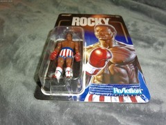 APOLLO CREED ROCKY (UNOPENED) SUPER 7 REACTION