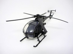 World Peacekeepers Combat Helicopter 1/18 Scale Black Action Figure Vehicle