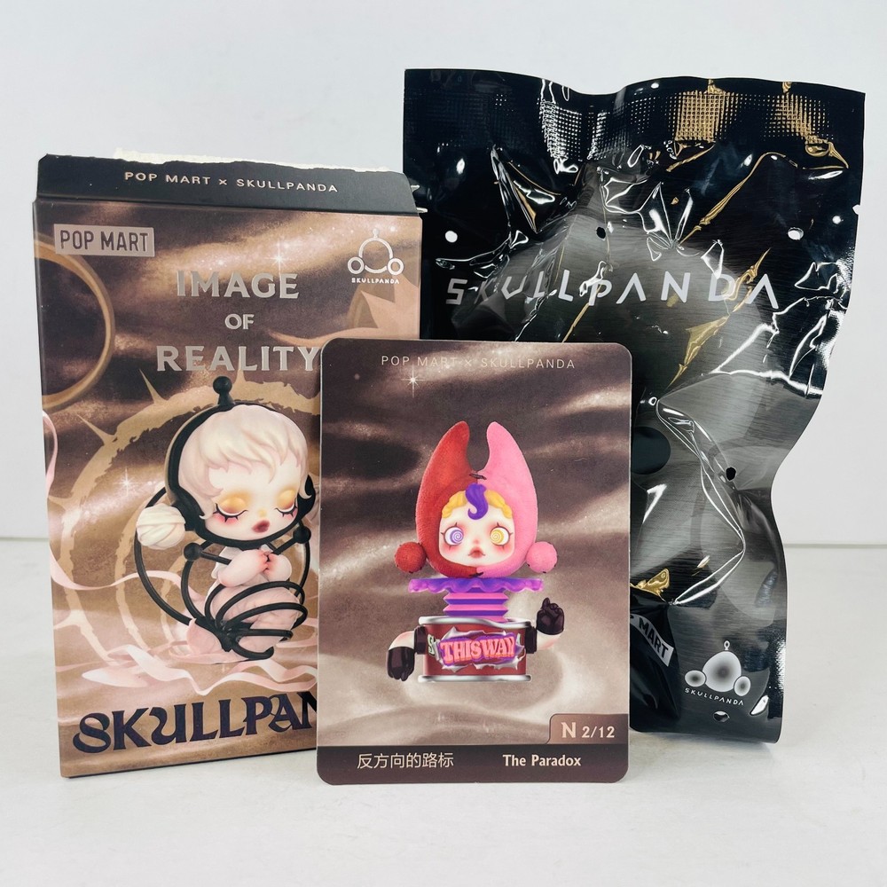 POP MART x Skullpanda Image of Reality Series Figure Dolls Toys – The Paradox