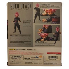 Sh Figuarts Dragonball Super Goku Black Rose w/ Demoniacal Fit Chosen One Extras