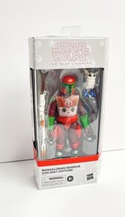 Star Wars The Black Series Mandalorian Warrior Holiday Edition Action Figure