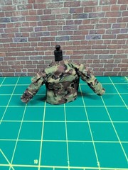 1/12 Scale Camo Jacket THIN Build Shirt 6″ Figure “US SELLER & I SHIP DAILY”
