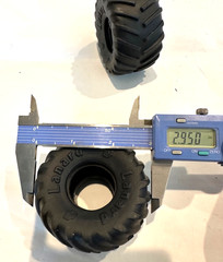 1-Pair Lanard Corps 1.25″ tires- Vehicle Jeep JP-431 Sky Devils Muddy unused