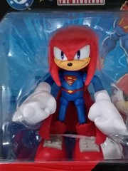 3-PK SONIC Hedgehog DC Comics 2.5″ Eggman Lex Knuckles Superman Silver Lantern