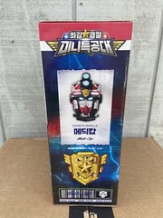 Miniforce Super Cops MEDIC COP White Rescue Police Transforming Robot Head Badge