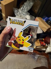 A Day With Pikachu Charge Up for Game Day funko pop Pokemon Center