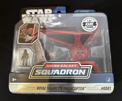 Star Wars Micro Galaxy Squadron Royal Guard Tie Interceptor #0081 Rare 1/15,000