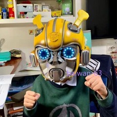 Voice Control Killerbody 1:1 Bumblebee Mask Wearable Helmet Transformer Helmet