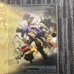 League of Legends Collector’s Pack With Manual And Map Nice