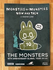 Pop Mart NYC Exhibit 10 Year Anniversary Sealed Labubu MONSTERS by Monsters Set