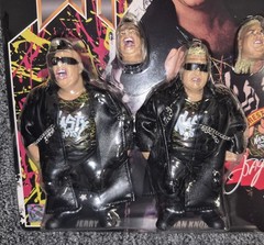 WWF WWE Epic Toys The Nasty Boys Knobs Sags MOC Pro Wrestling 90s