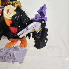 1989 Transformers G1 Monstructor Pretender Slog, Icepick & Birdbrain Mostly Comp