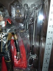 CAPTAIN HARLOCK SPACE PIRATE WITH THRONE OF ARCADIA 12 INCH FIGURE HOT TOYS 2014