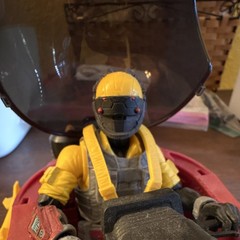 Hasbro GI JOE flying python patrol figure