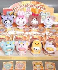 MINISO Sanrio Characters Small Cape Series Face Changing Blind Box Figure Toy