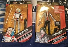 2016 Mattel DC Multiverse Suicide Squad Harley Quinn & Joker 6″ Figure New Croc